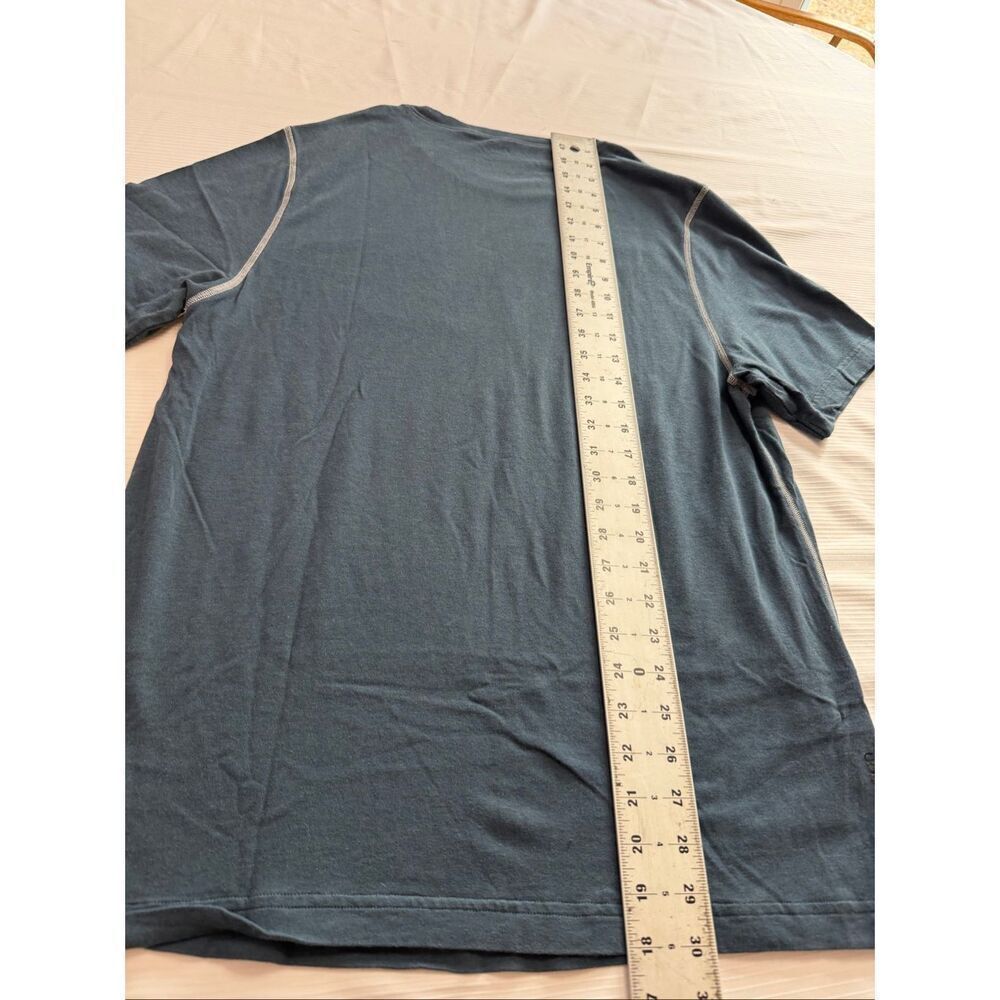 Alo Yoga Cool Fit Men’s Athletic Blue Short Sleeve T-Shirt Size XXL - Picture 10 of 10